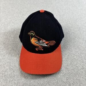 Vintage Baltimore Orioles Hat Snap Back One Size Blue MLB Logo Athletic Baseball